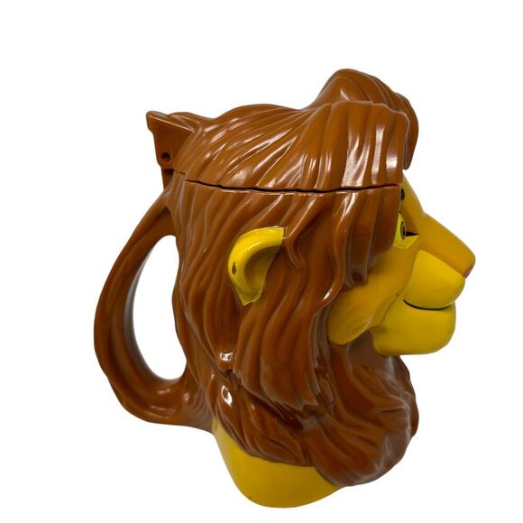 Disney Ringling Bros Barnum Bailey The Lion King Adult Simba Plastic Mug Cup Lid - Picture 4 of 13